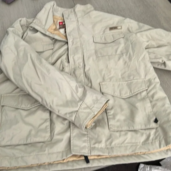 Men’s size xl massimo winter ski jacket khaki color - Picture 1 of 6